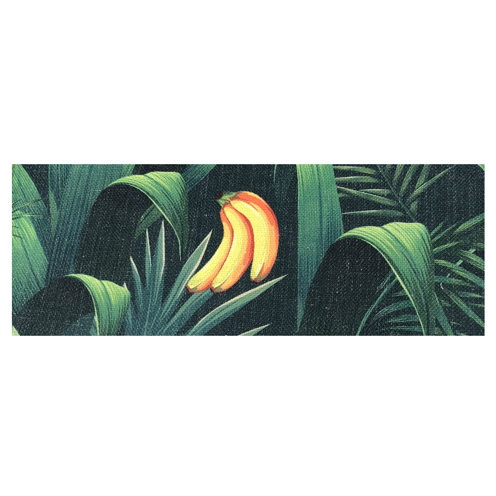 GEX Printed Linen Custom Size Bench Cushion Pads 70D High-Resilience Foam