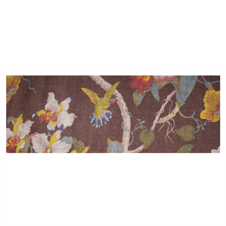 GEX Printed Linen Custom Size Bench Cushion Pads 70D High-Resilience Foam