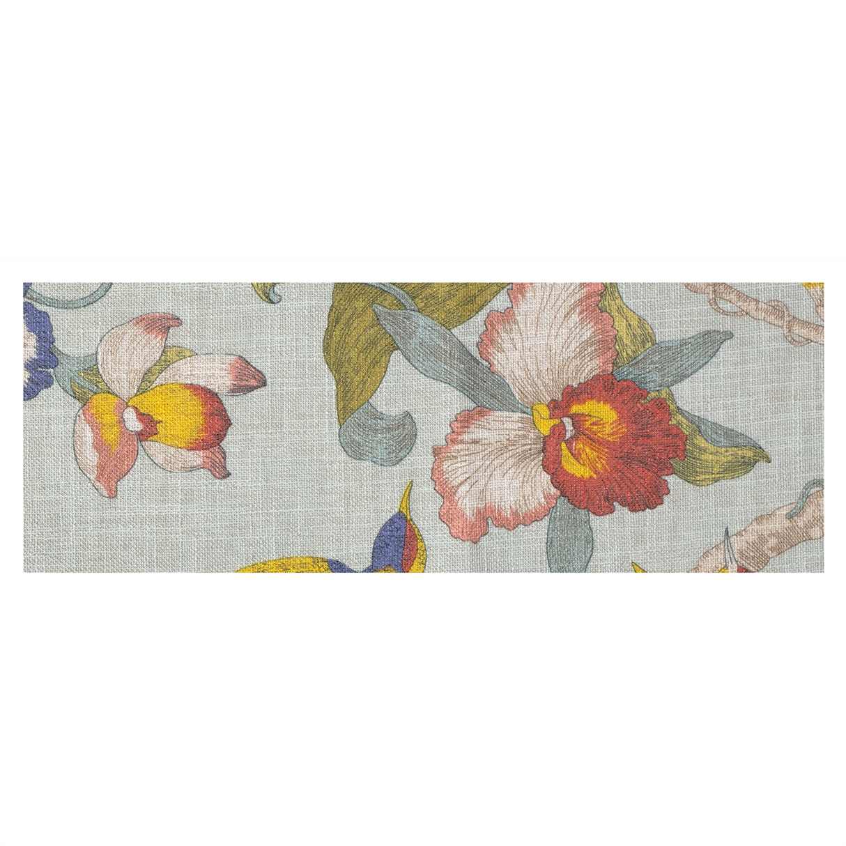 GEX Printed Linen Custom Size Bench Cushion Pads 70D High-Resilience Foam