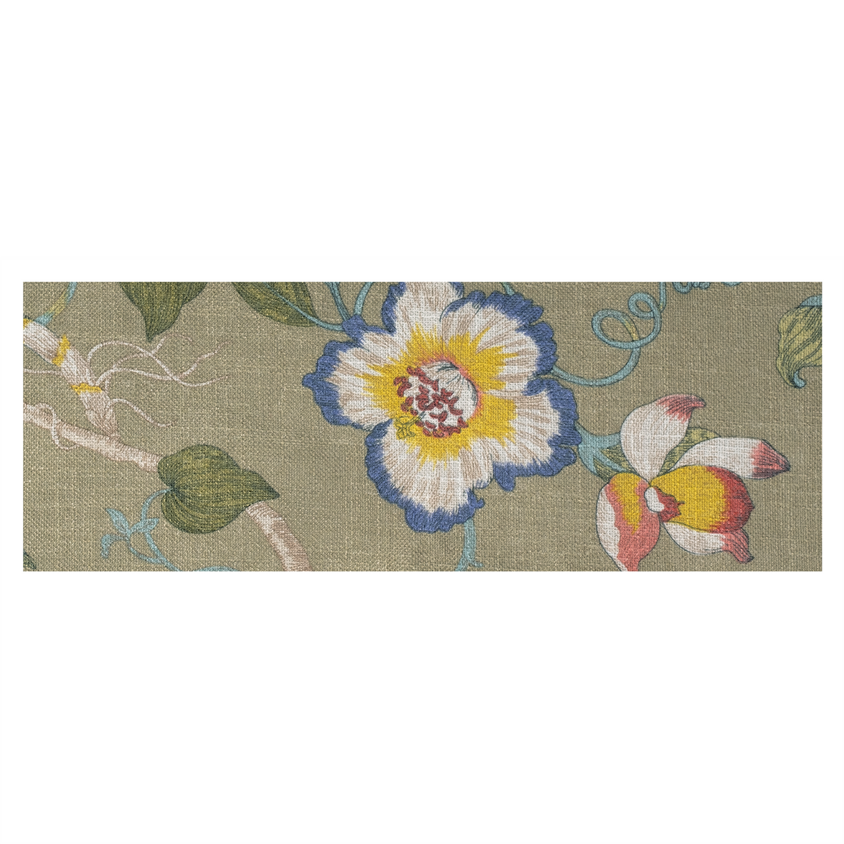 GEX Printed Linen Custom Size Bench Cushion Pads 70D High-Resilience Foam