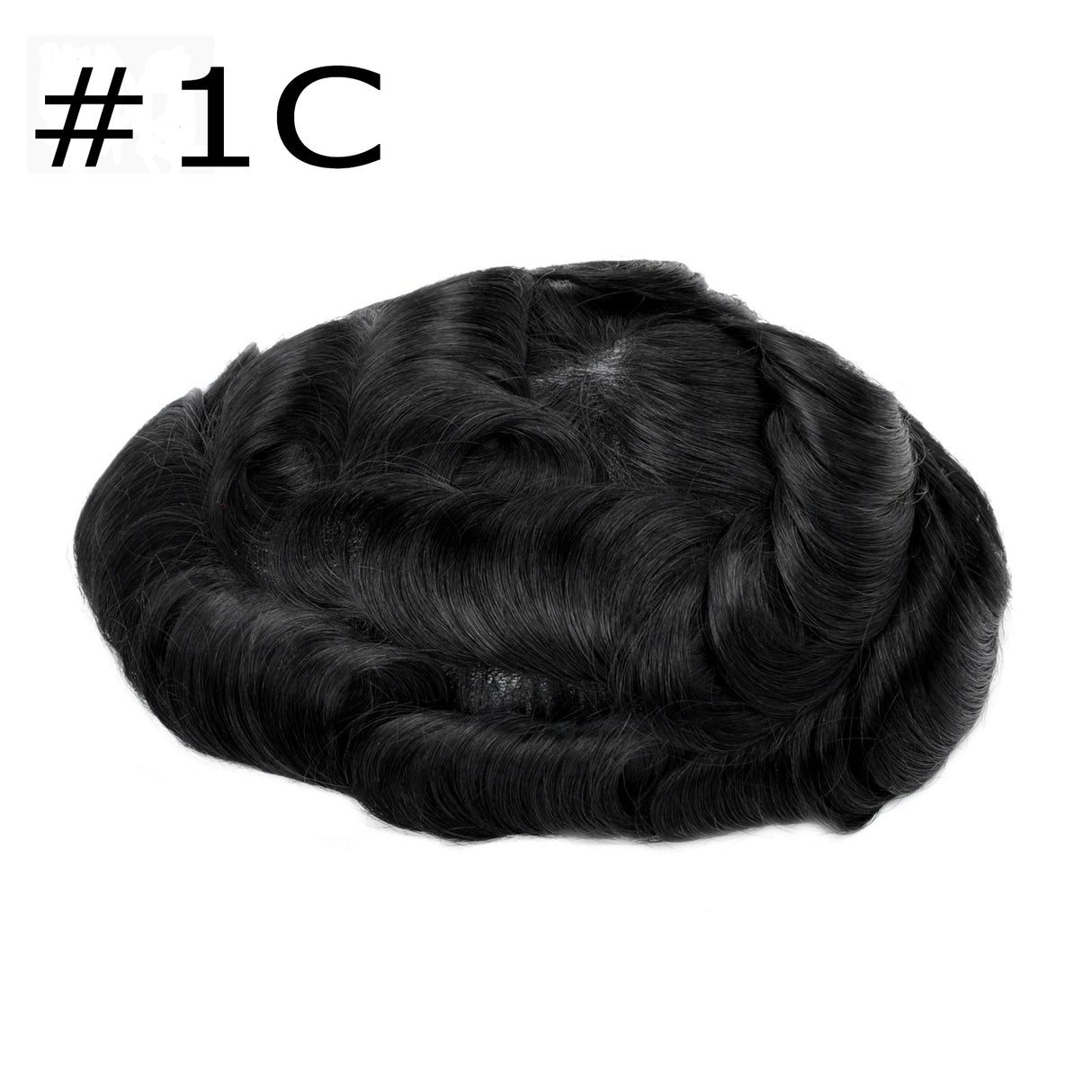 GEX Versatile Toupee French Lace Front with Mono Skin Hair Systems