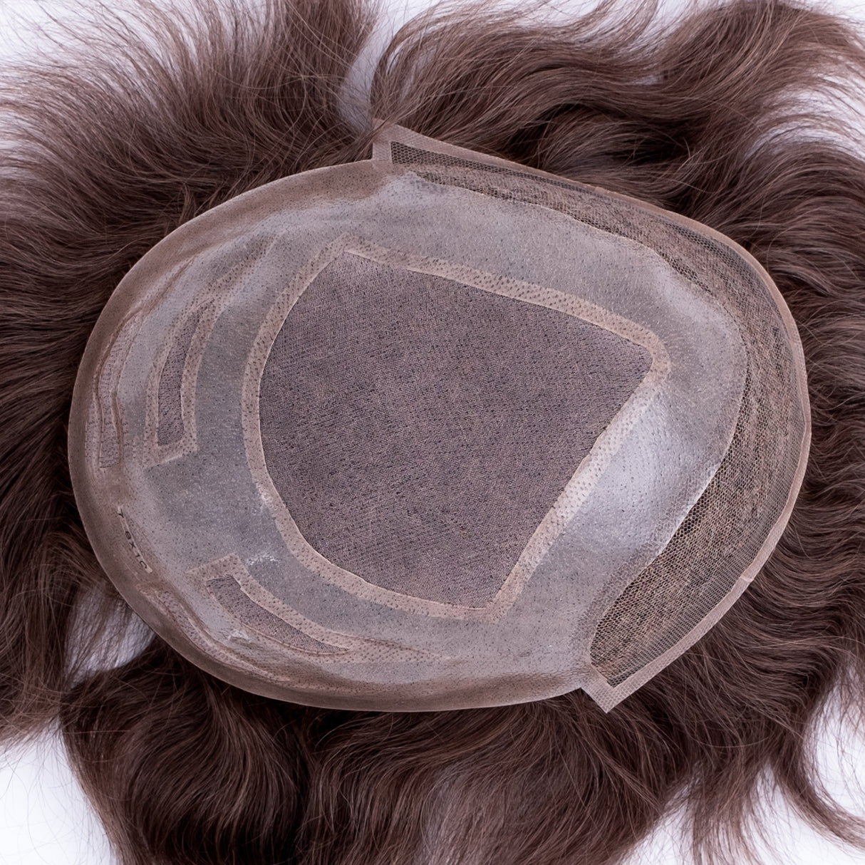 GEX Versatile Toupee French Lace Front with Mono Skin Hair Systems