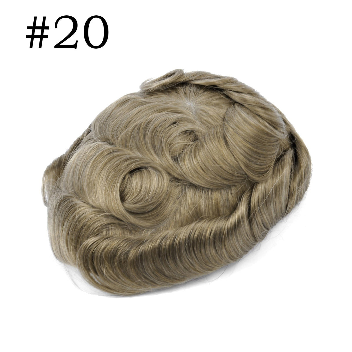 GEX Versatile Toupee French Lace Front with Mono Skin Hair Systems