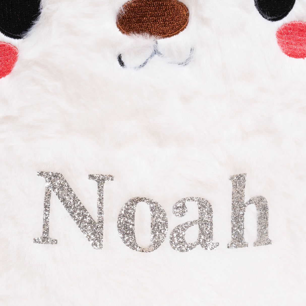 GEX Personalized Easter Bunny Basket Kids Cute Plush Bunny Basket with Name