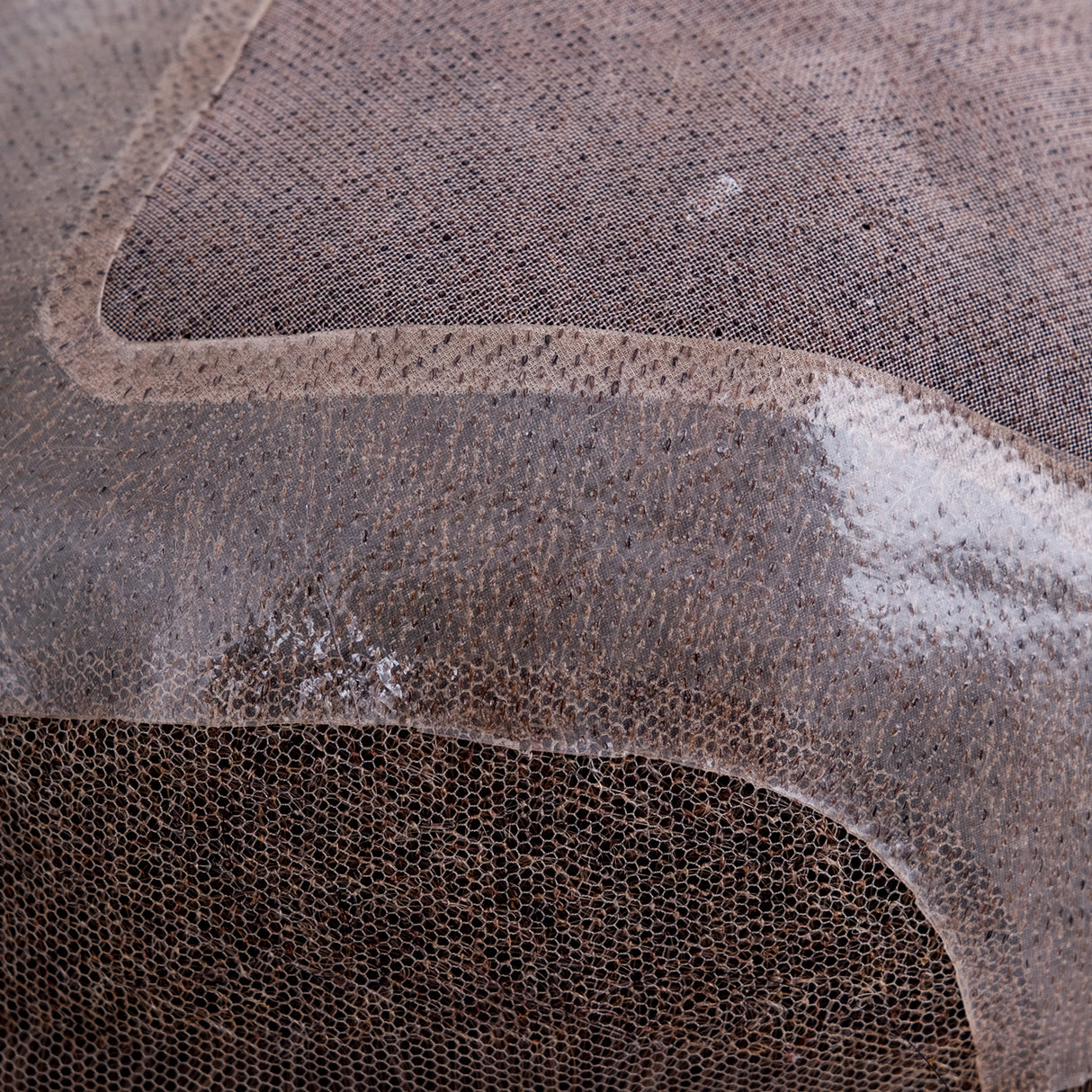 GEX Versatile Toupee French Lace Front with Mono Skin Hair Systems