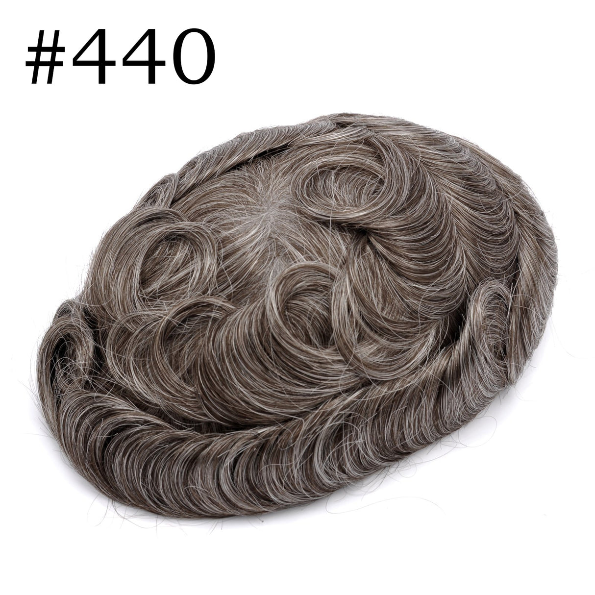 GEX Q6 : Men's Toupee French Lace Base with Thin Skin Hairpieces 8''*10''