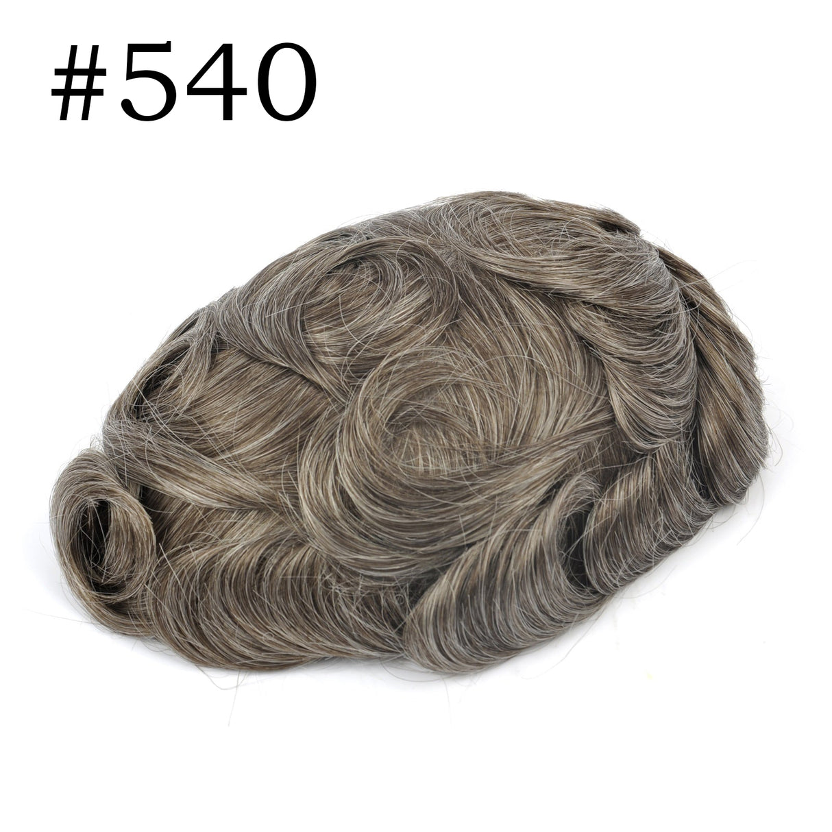 GEX Versatile Toupee French Lace Front with Mono Skin Hair Systems