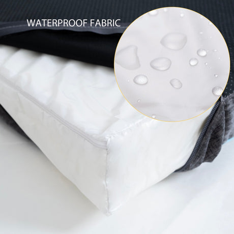 GEX Dog Bed Cushion Custom Bench Cushion Chenille Cushion 3'' Thick Pet Bed - GexWorldwide