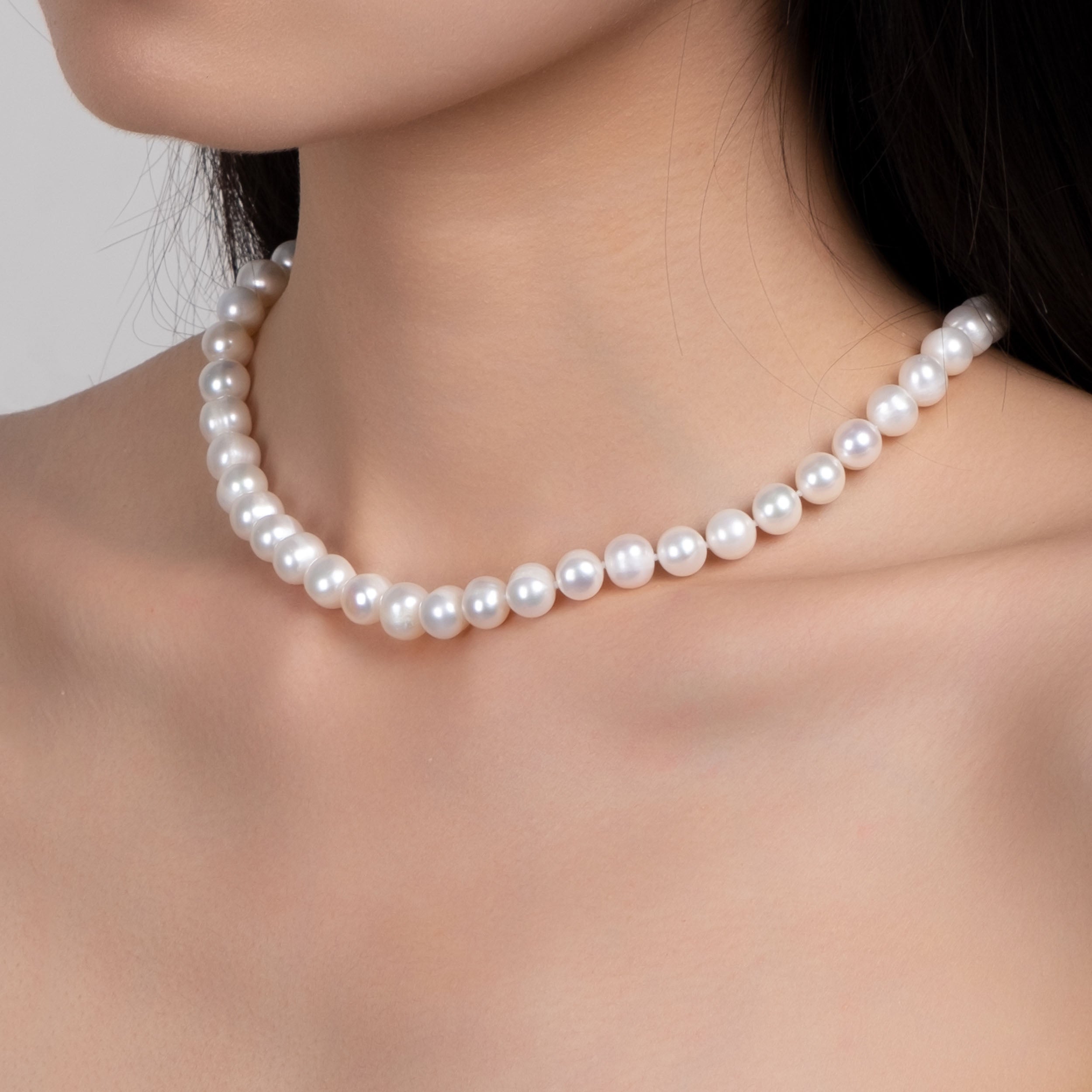 BURLAP LIFE Real Freshwater Pearl Women Necklace