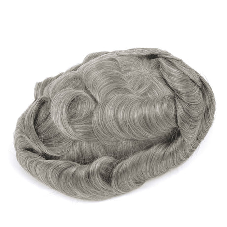 GEX 0.1-0.12mm Thin Skin Toupee V-loop Durable Scalloped Front - GexWorldwide