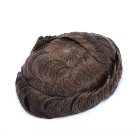 GEX 0.1-0.12mm Thin Skin Toupee V-loop Durable Scalloped Front - GexWorldwide