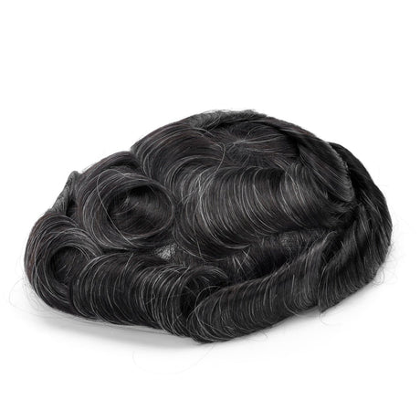 GEX 0.1-0.12mm Thin Skin Toupee V-loop Durable Scalloped Front - GexWorldwide