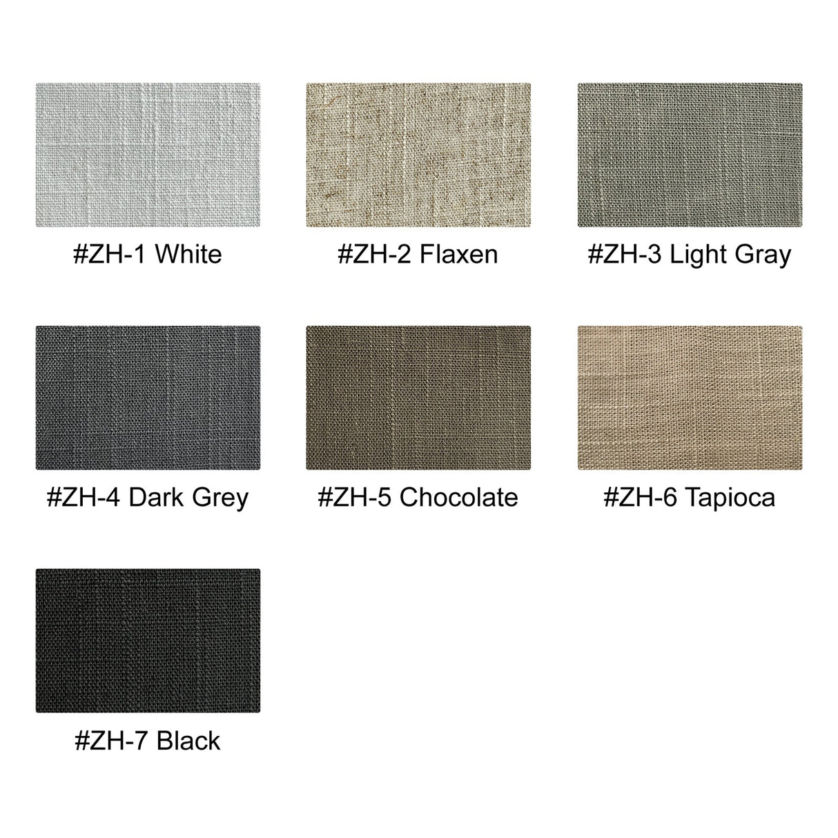 GEX Bihar Polyester Linen Curtain Sample Booklet - GexWorldwide