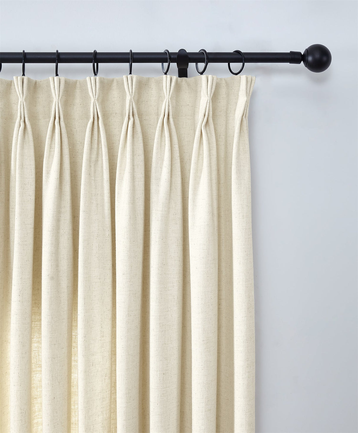 GEX Curtain Linen Chevrons Linen Custom Curtains Drapes Pleated - GexWorldwide