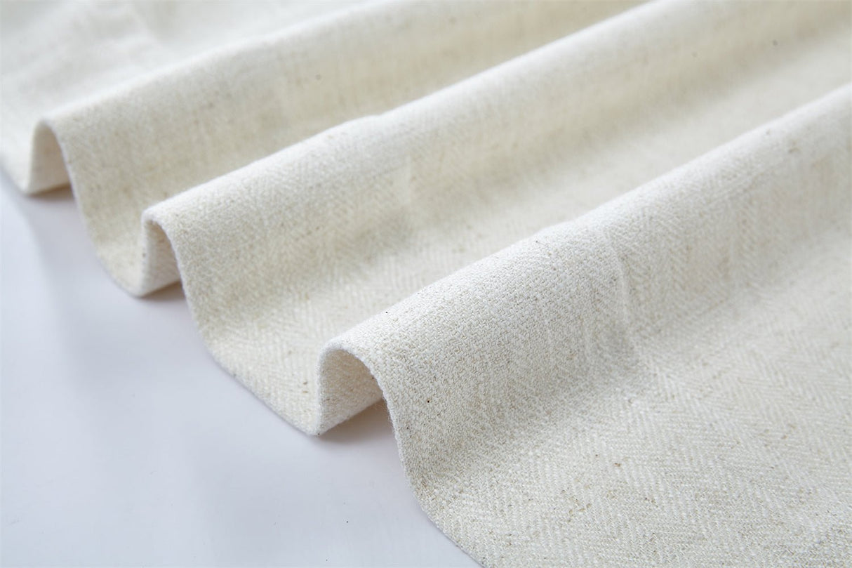 GEX Curtain Linen Chevrons Linen Custom Curtains Drapes Pleated - GexWorldwide