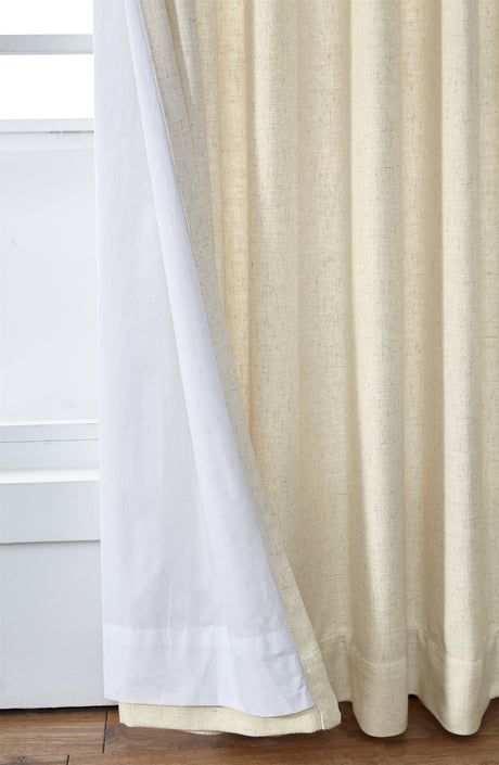 GEX Curtain Linen Chevrons Linen Custom Curtains Drapes Pleated - GexWorldwide