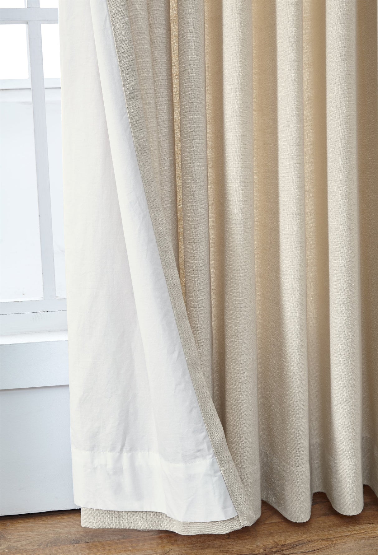 GEX Curtain Linen Moab Linen Custom Curtains Drapes Pleated - GexWorldwide