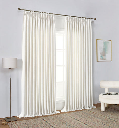 GEX Curtain Linen Sedona Linen Custom Curtains Drapes Pleated - GexWorldwide