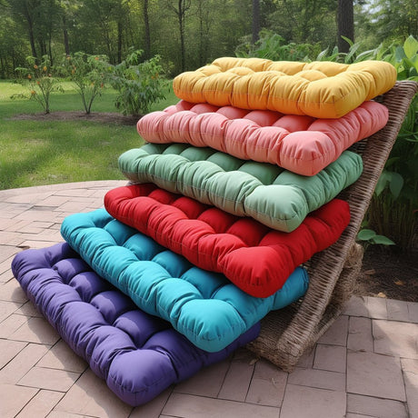 GEX Custom Size Bench Cushion Pads Patio Tufted Swing High Density Foam - GexWorldwide