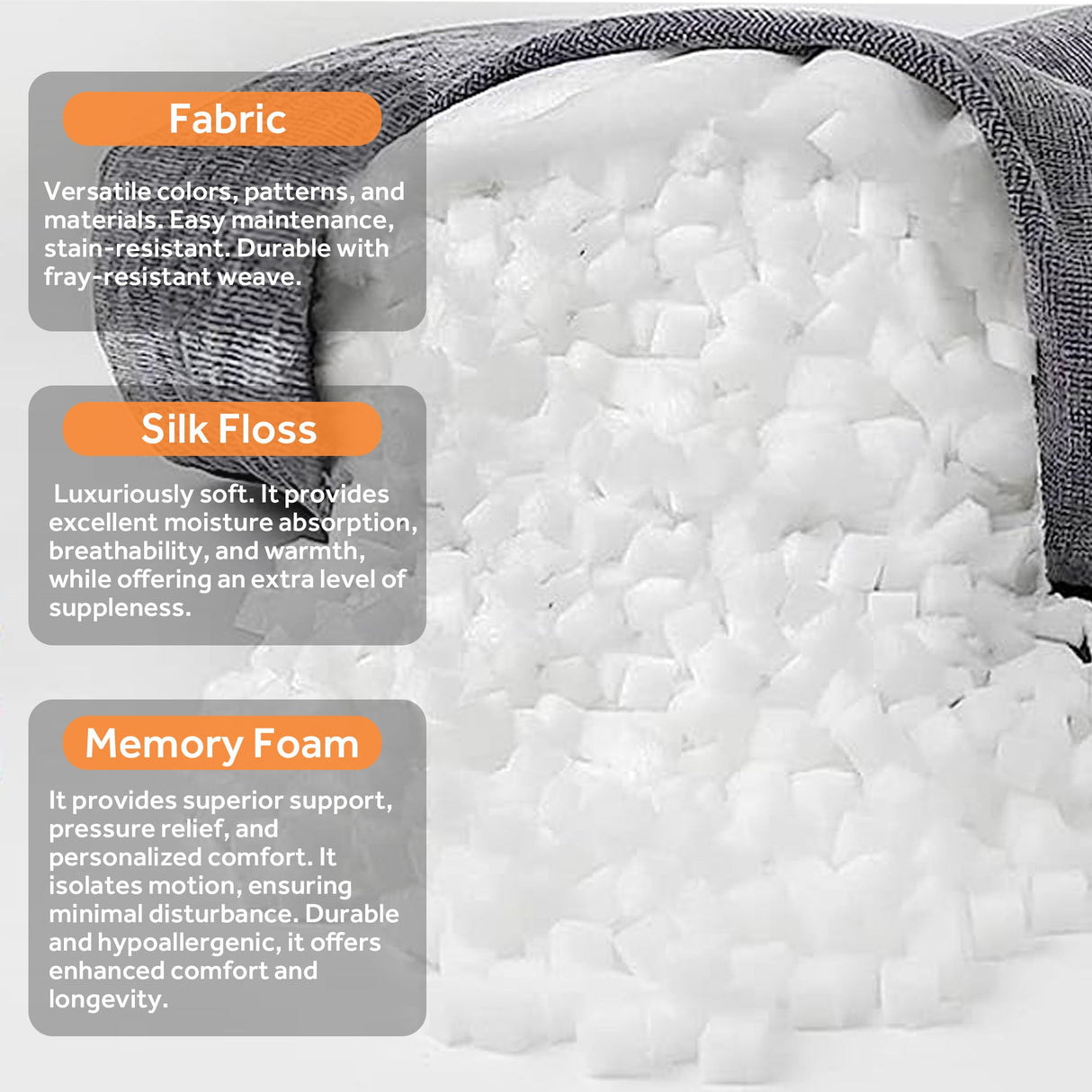 GEX Custom Size Bench Cushion Pads Patio Tufted Swing High Density Foam - GexWorldwide