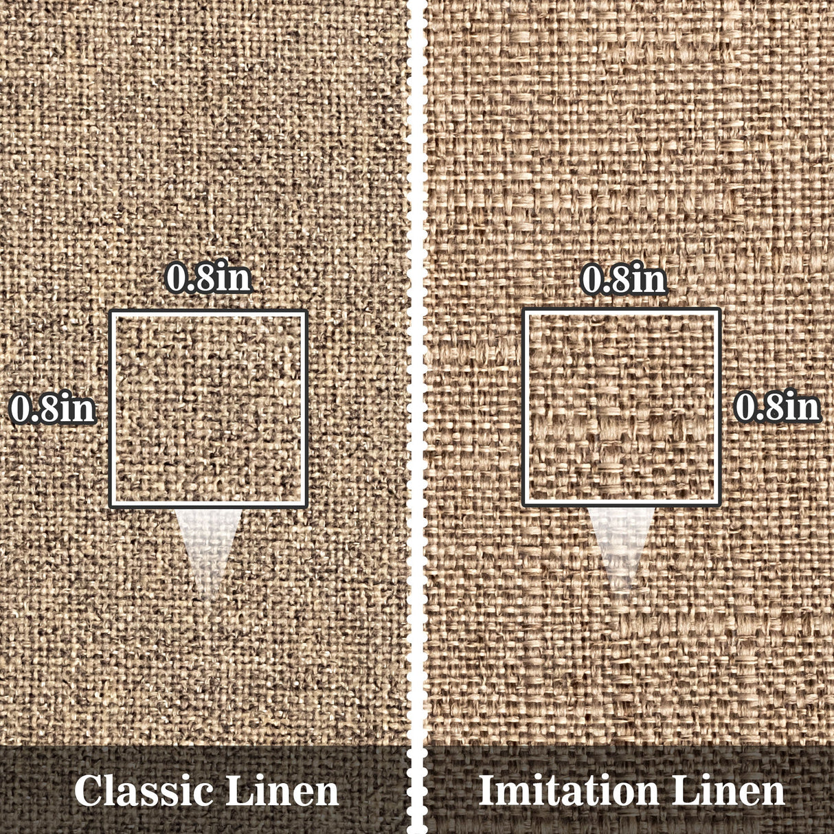 GEX Linen Blend Custom Size Bench Cushion Pads Multi Colors 70D High-Resilience Foam - GexWorldwide