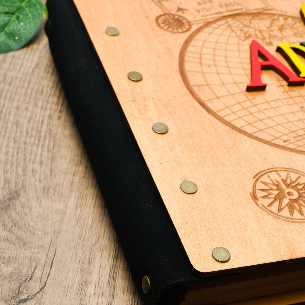 GEX Personalized 3-D Embossed Our Adventure Book Photo Album Wedding Guestbook - GexWorldwide