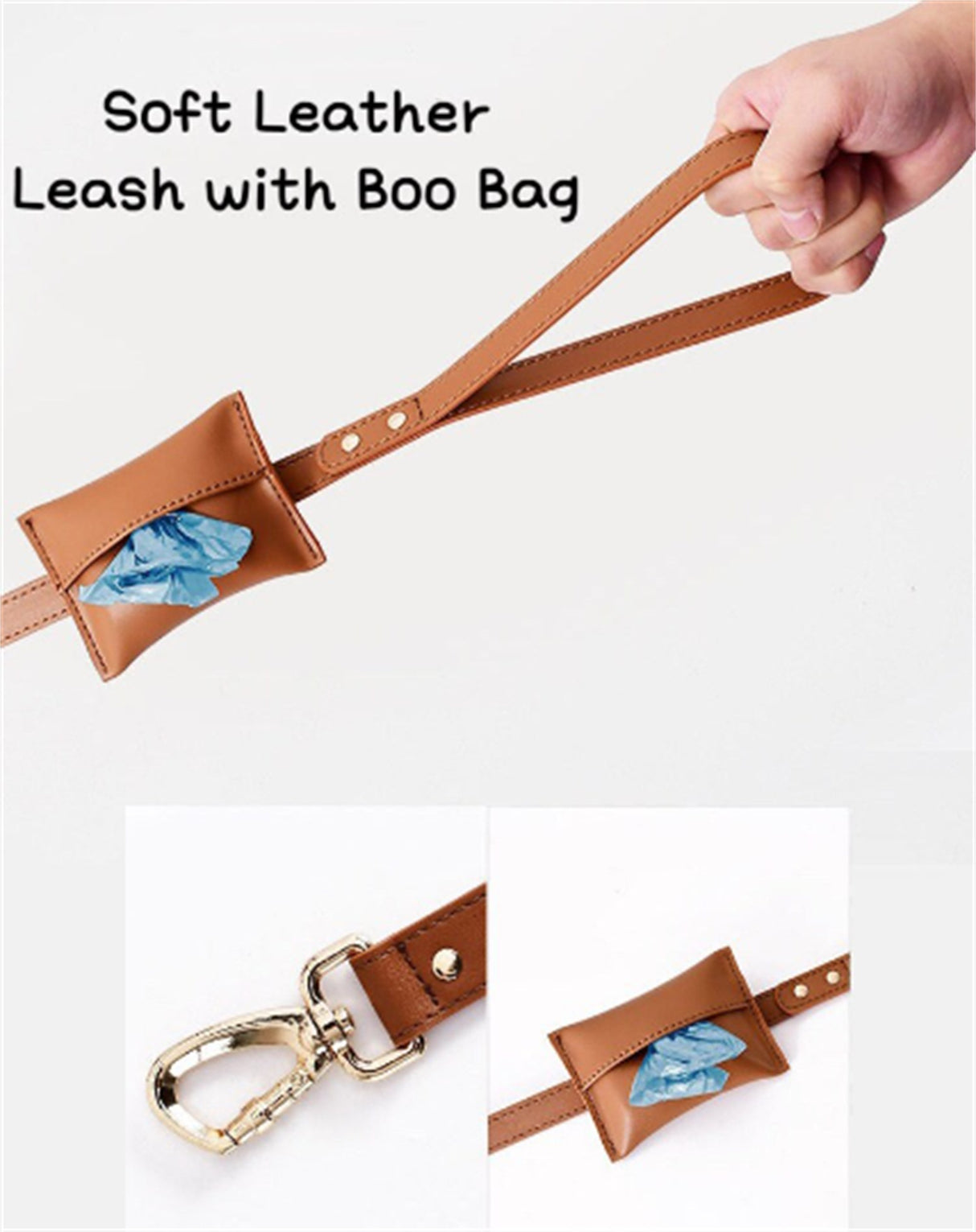 GEX Personalized Adjustable Dog Leather Harness for Large Dog - GexWorldwide