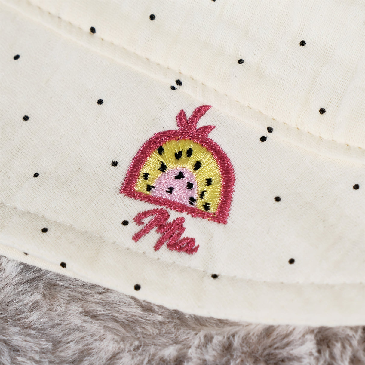 GEX Personalized Baby Bonnet for Girl Cotton Hat Embroidered for Baby Shower Gift - GexWorldwide