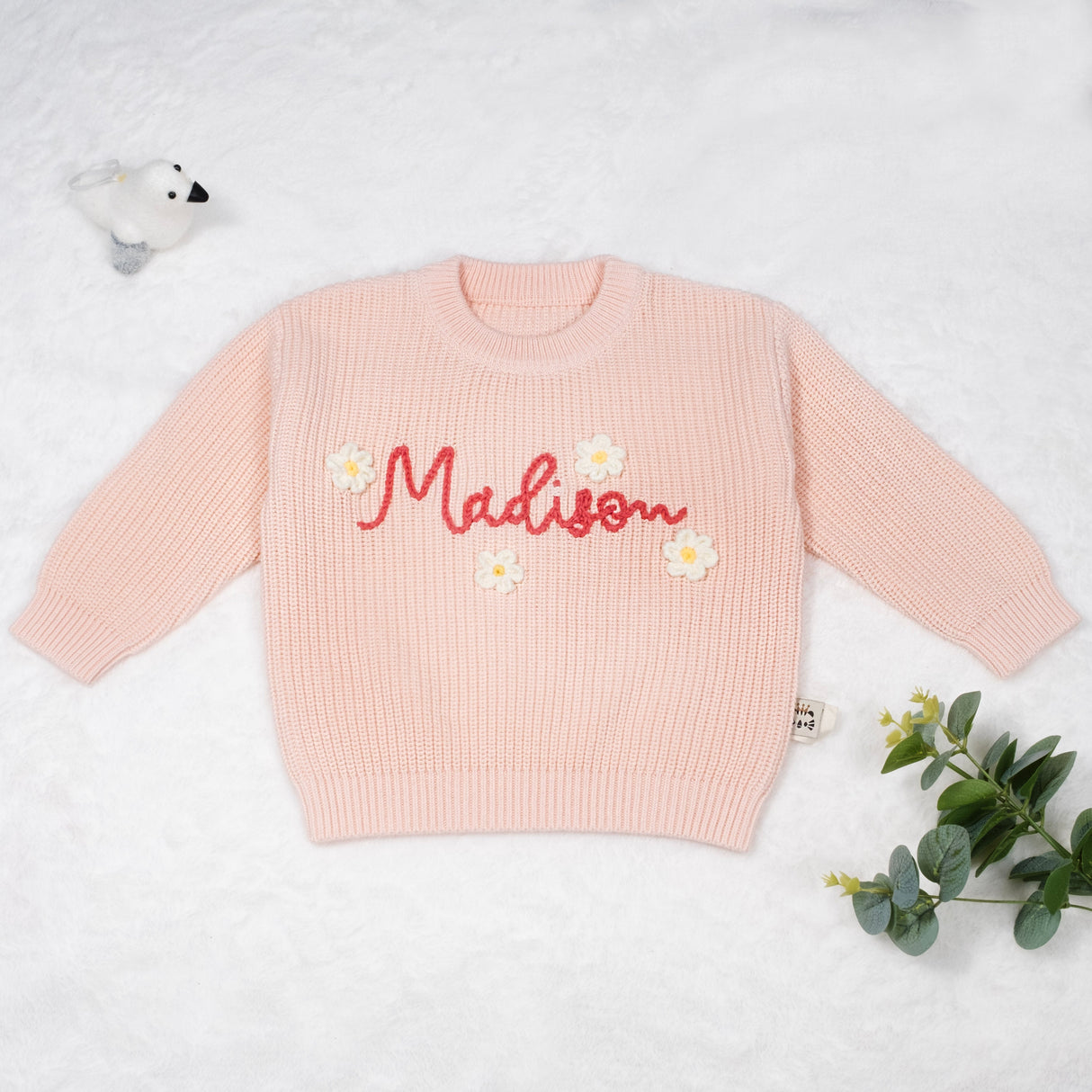 GEX Personalized Baby Sweaters with Name for Baby Shower Gift - GexWorldwide