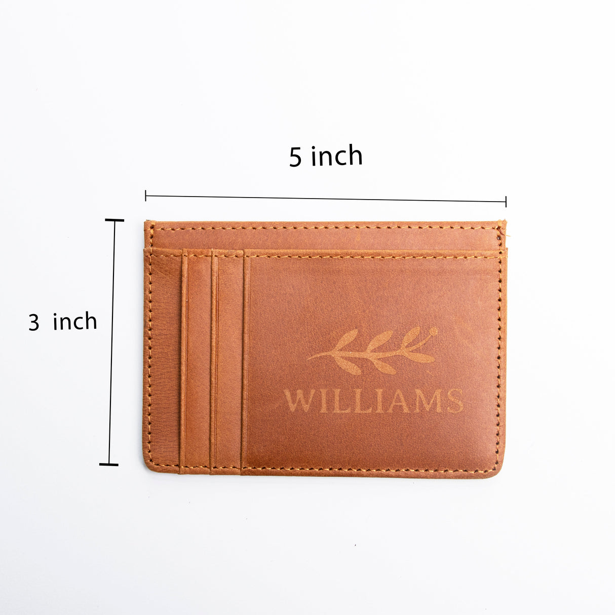 GEX Personalized Cowhide Business Card Holder - GexWorldwide