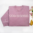 GEX Personalized Embroidered Christian Sweatshirts with GOD IS GOOD - GexWorldwide