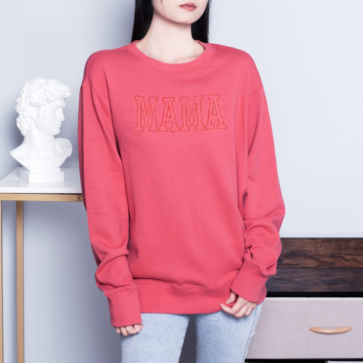 GEX Personalized Embroidered Sweatshirt for Mother's Day Gift - GexWorldwide