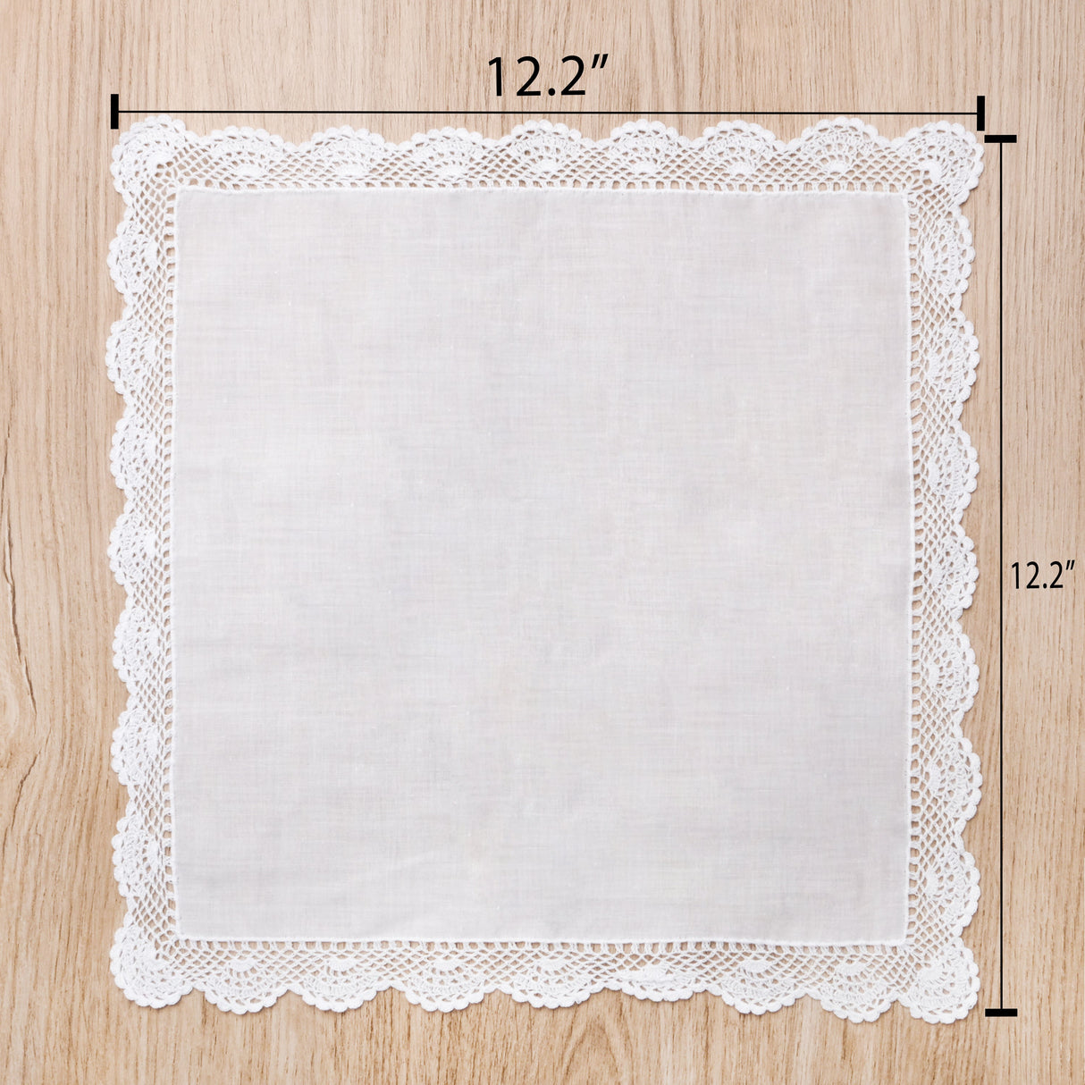 GEX Personalized Embroidered Wedding Handkerchief - GexWorldwide