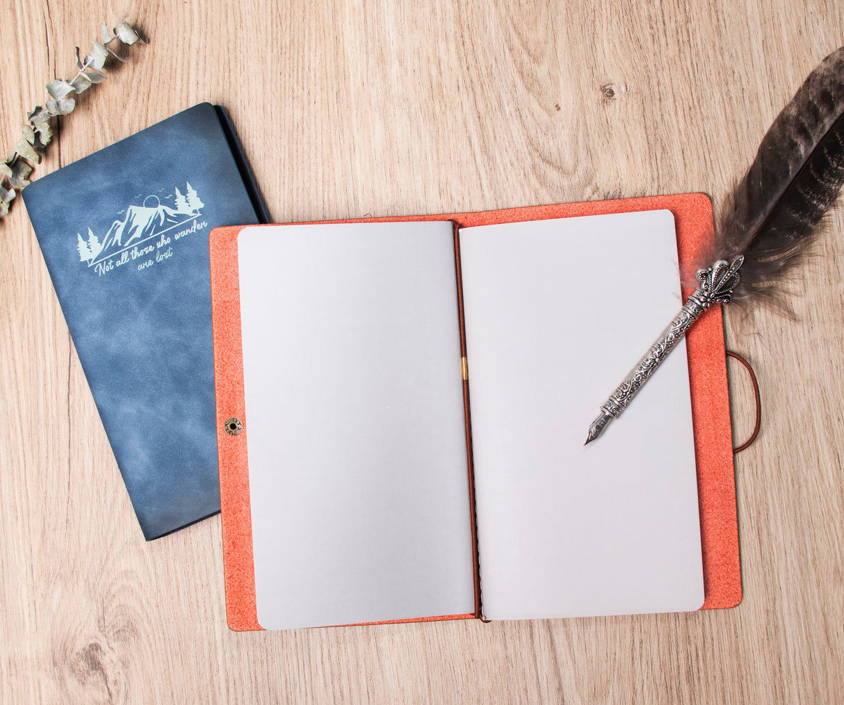 GEX Personalized Engrave Leather Notebook - GexWorldwide