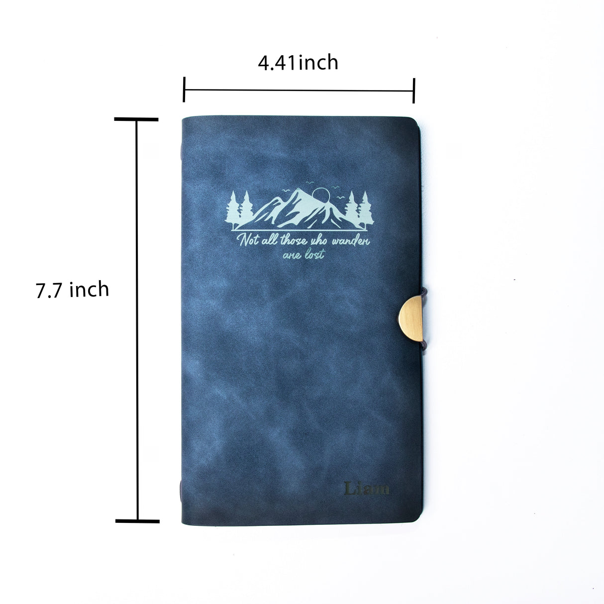 GEX Personalized Engrave Leather Notebook - GexWorldwide