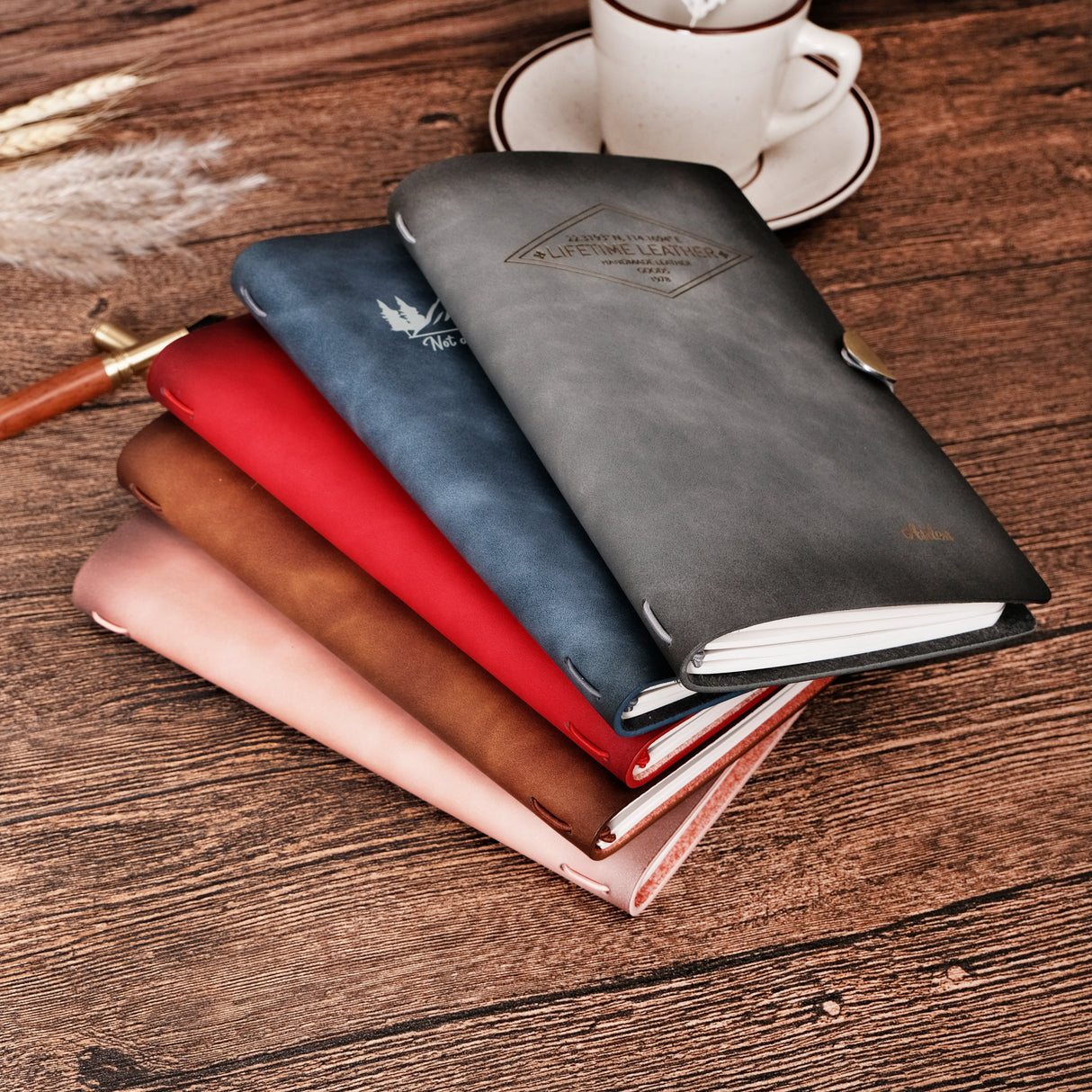 GEX Personalized Engrave Leather Notebook - GexWorldwide