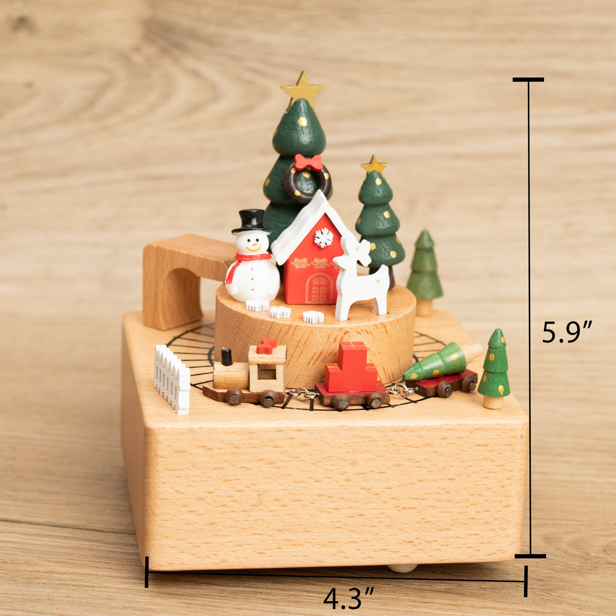 GEX Personalized Engrave Wooden Handmade Music Box - GexWorldwide