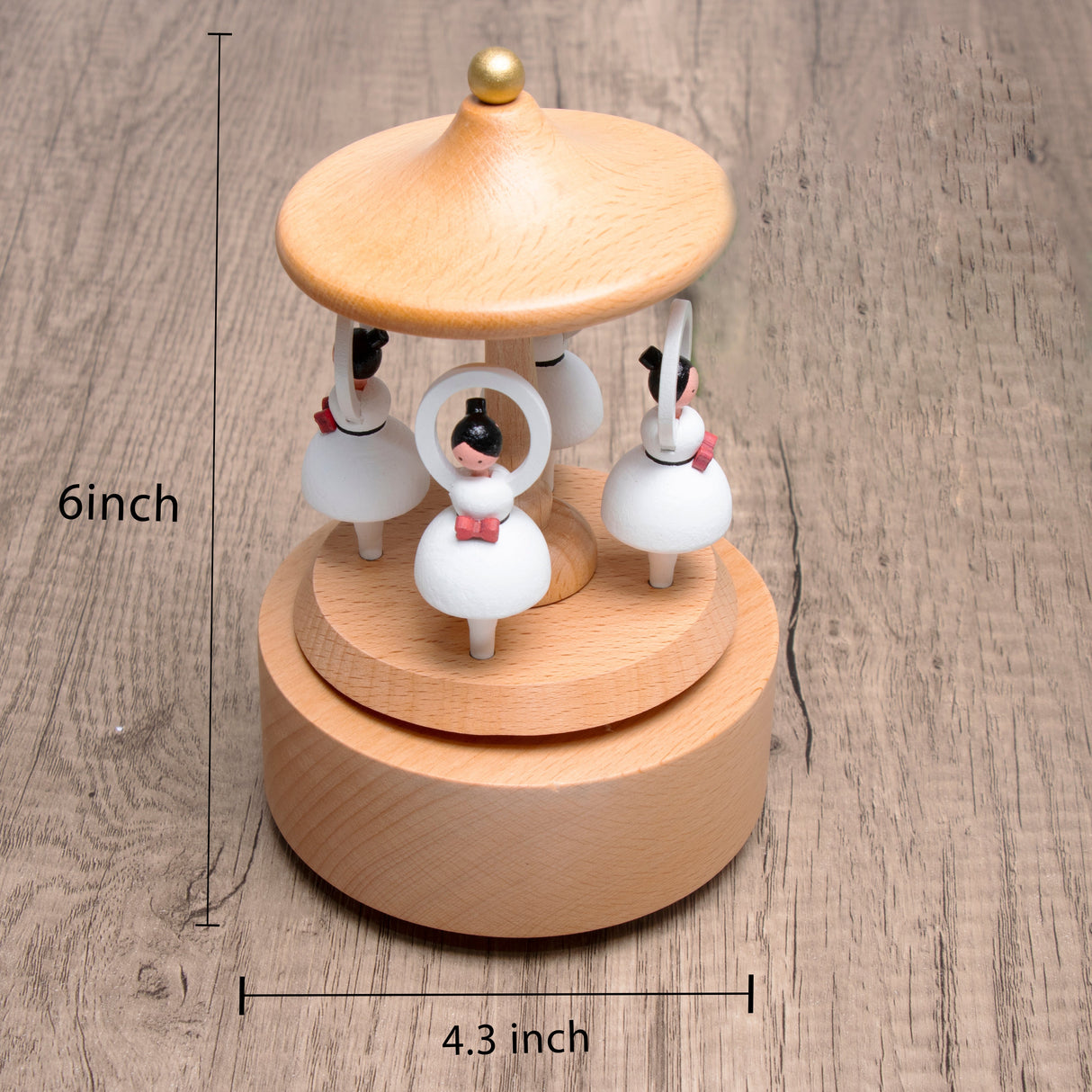 GEX Personalized Engrave Wooden Handmade Music Box - GexWorldwide