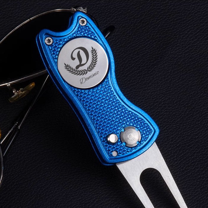 GEX Personalized Engraved Golf Ball Markers Golf Fork for Man - GexWorldwide