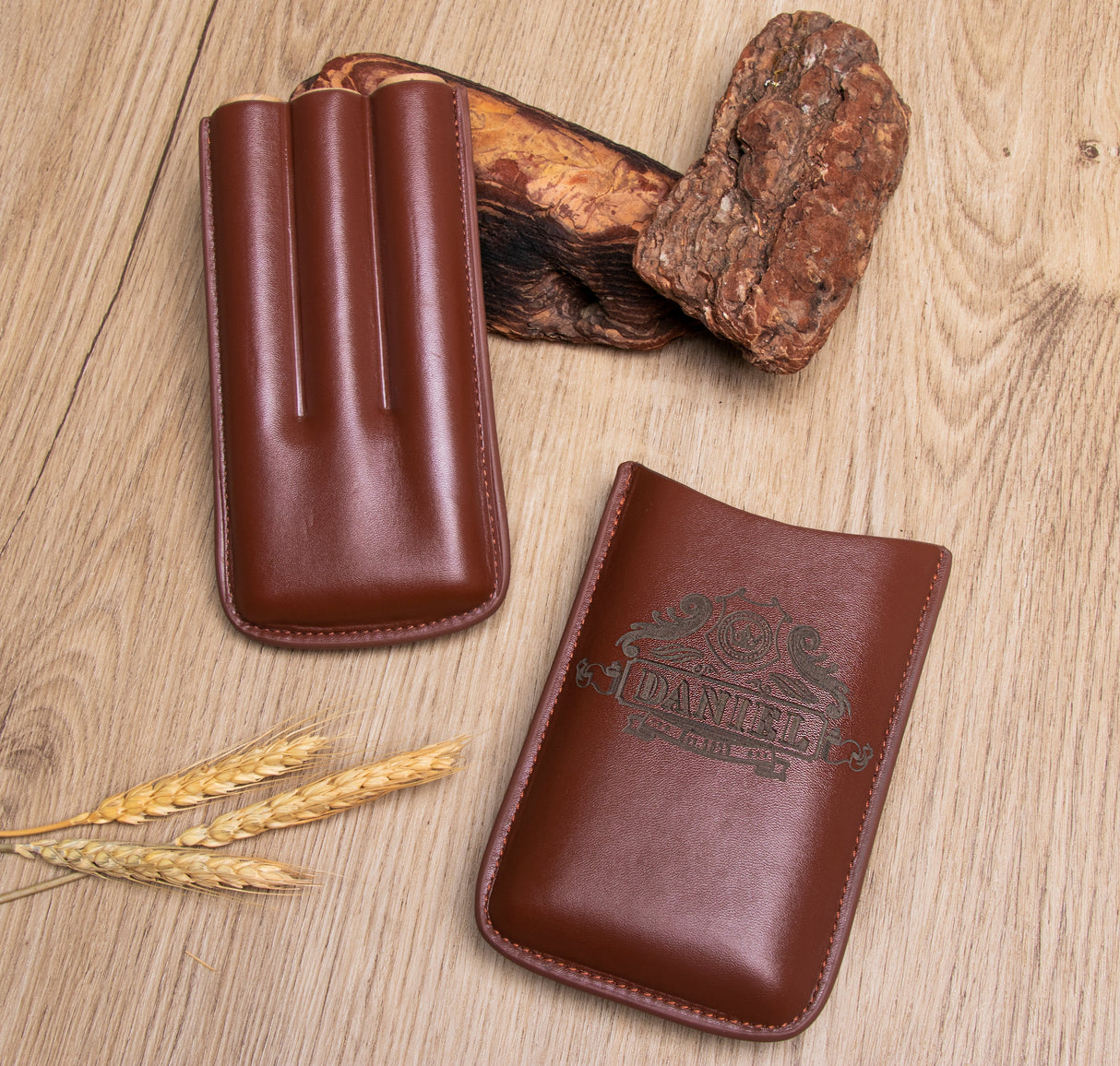 GEX Personalized Engraved Leather Cigar Case - GexWorldwide