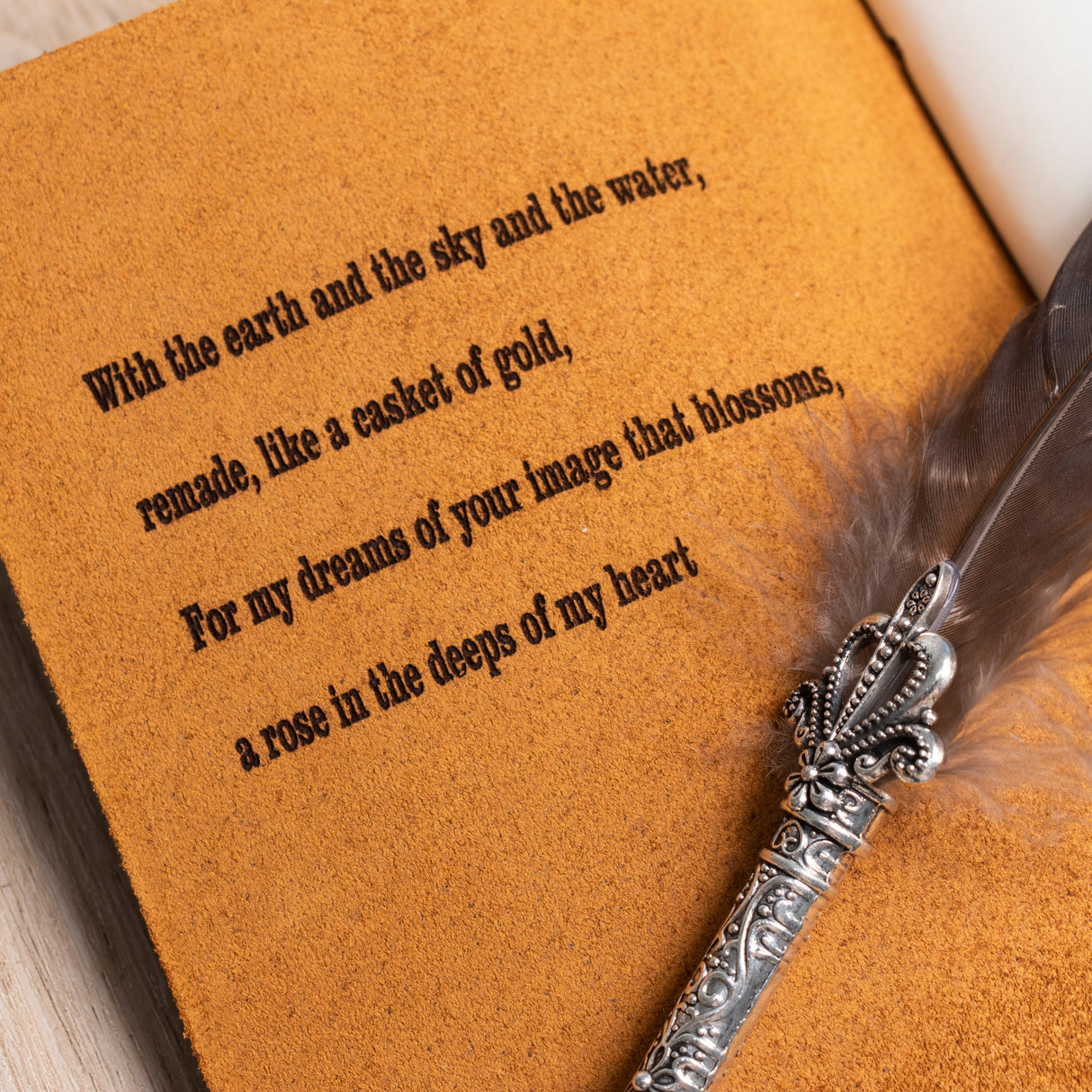 GEX Personalized Handmade Engrave Leather Notebook - GexWorldwide