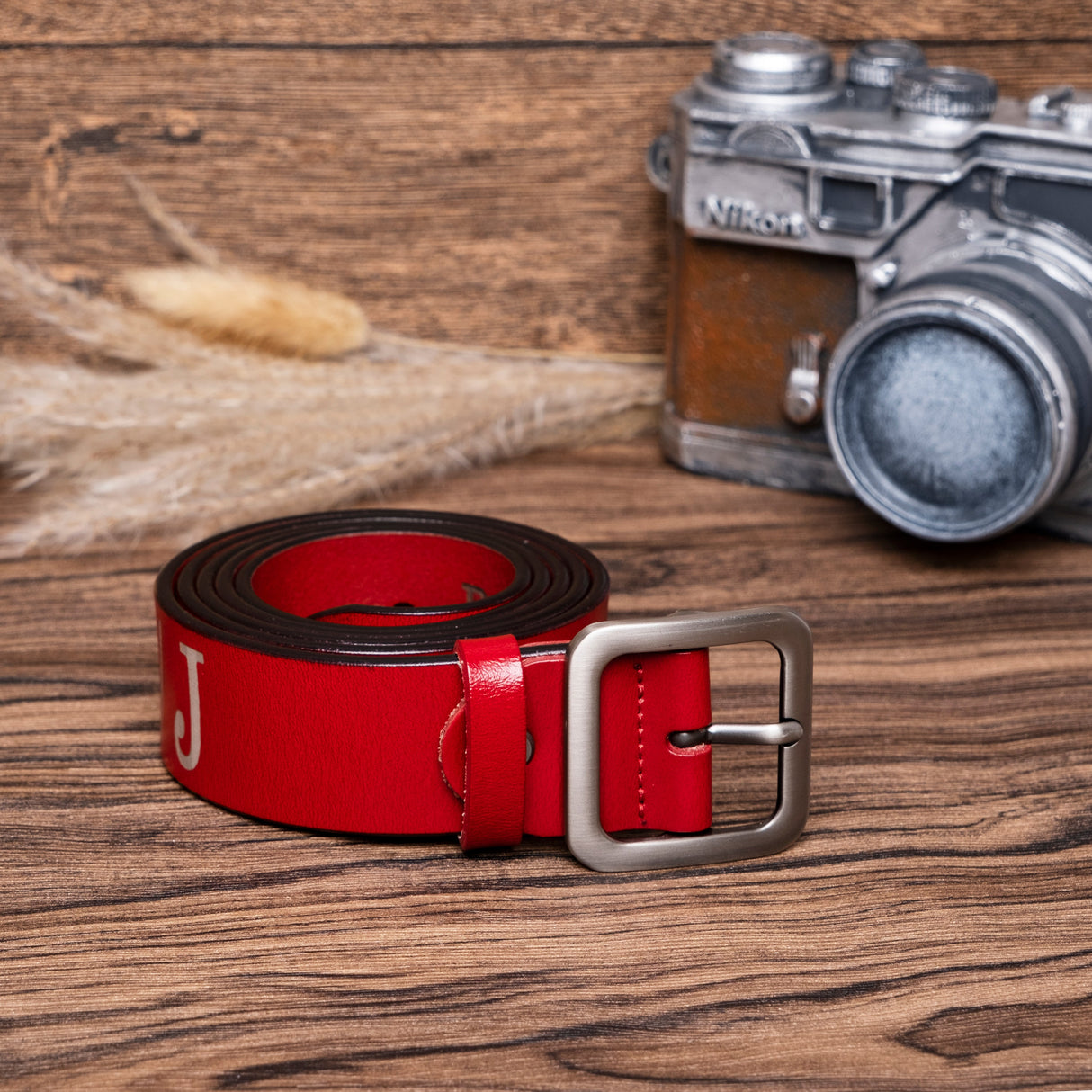 GEX Personalized Leather Belt Engraved Gift - GexWorldwide