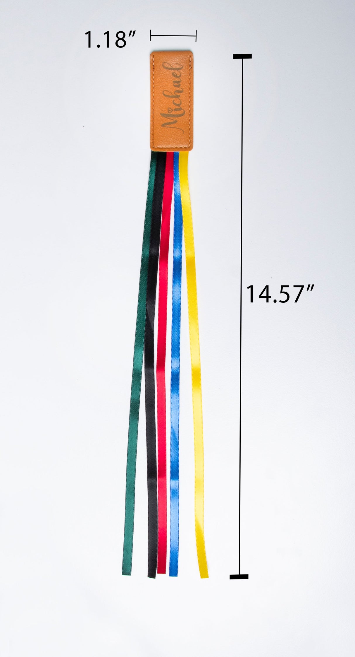 GEX Personalized Long Leather Bookmark Cowhide Gift - GexWorldwide