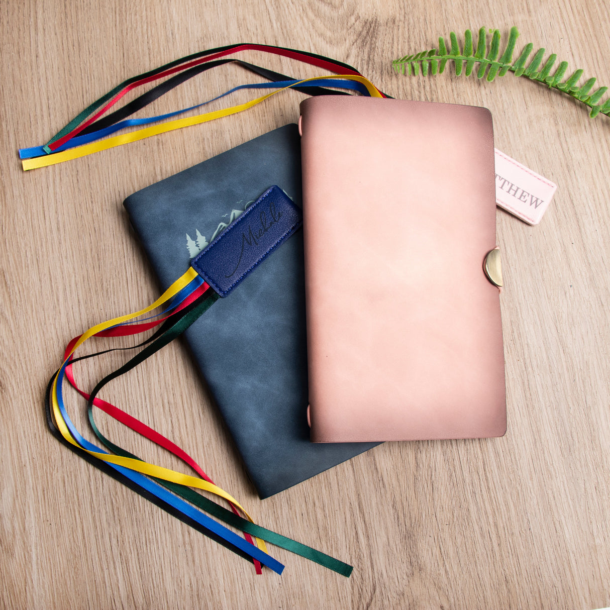 GEX Personalized Long Leather Bookmark Cowhide Gift - GexWorldwide