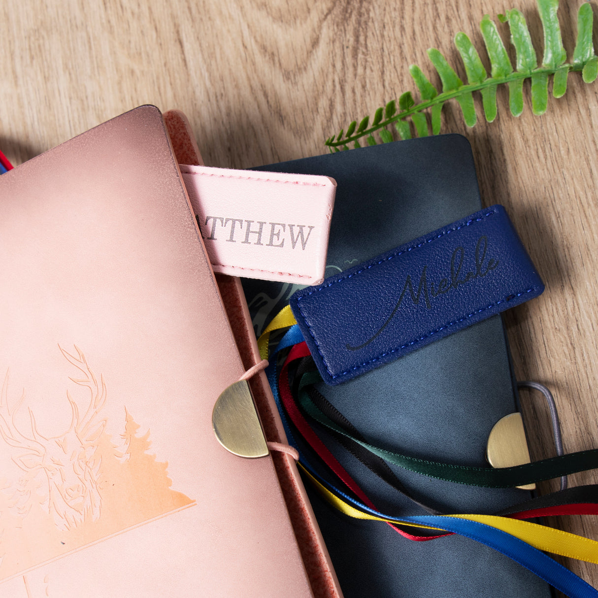 GEX Personalized Long Leather Bookmark Cowhide Gift - GexWorldwide