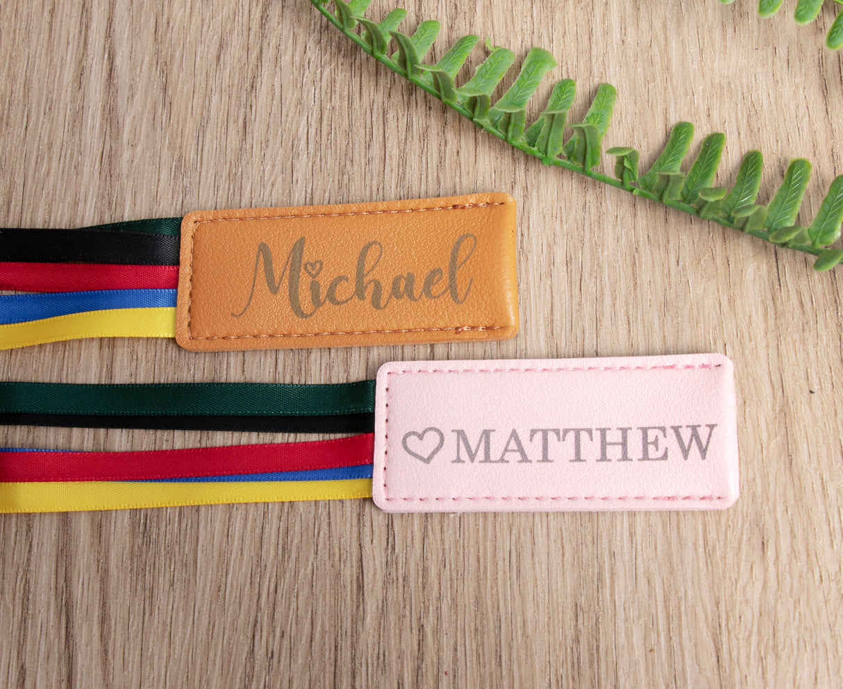 GEX Personalized Long Leather Bookmark Cowhide Gift - GexWorldwide