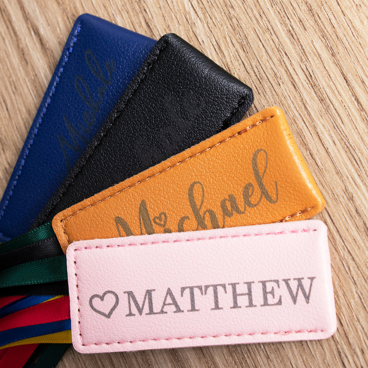 GEX Personalized Long Leather Bookmark Cowhide Gift - GexWorldwide