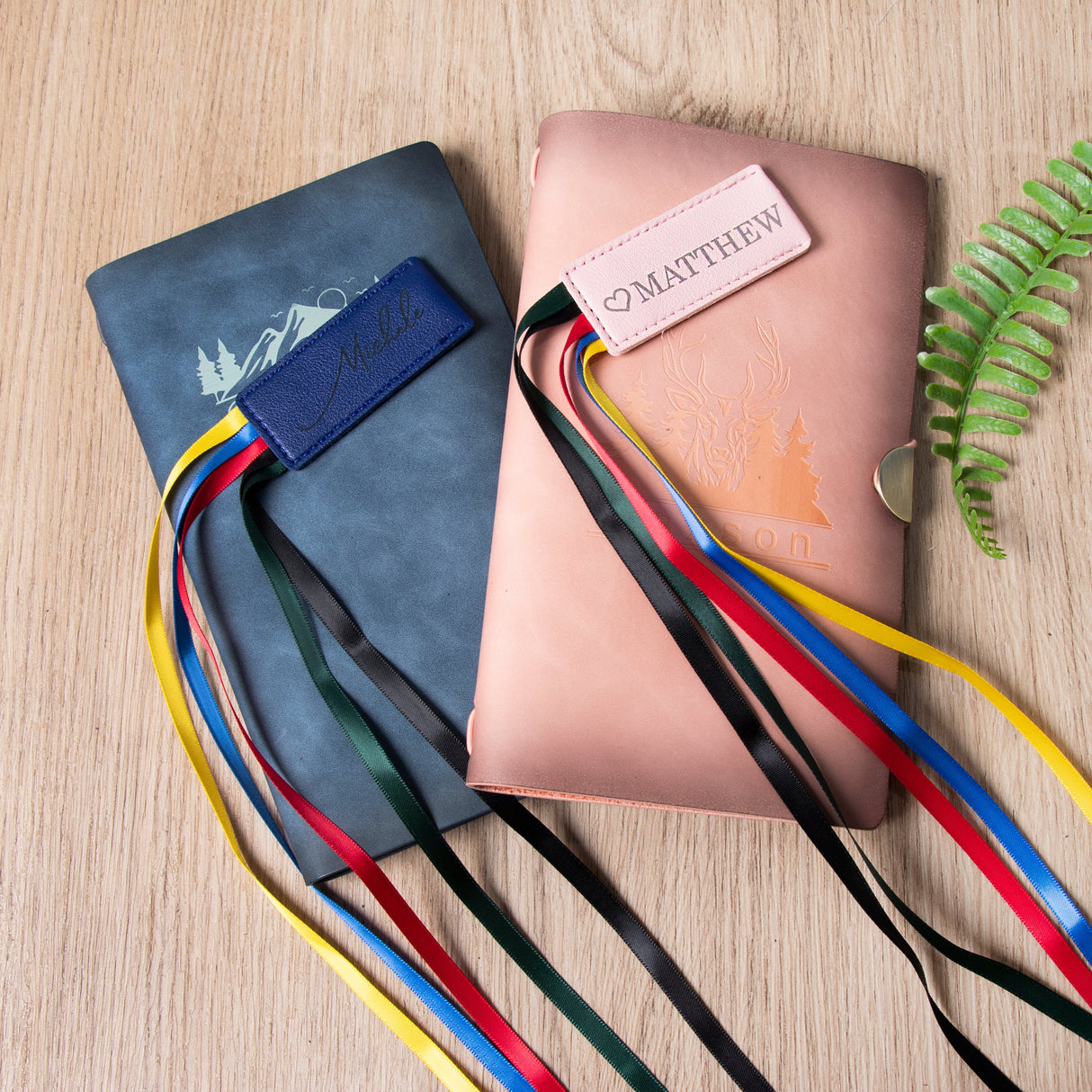 GEX Personalized Long Leather Bookmark Cowhide Gift - GexWorldwide