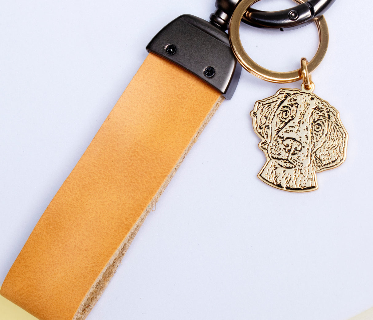 GEX Personalized Pet Photo Key Chain Pet Portrait Shaped Memorial Gift - GexWorldwide