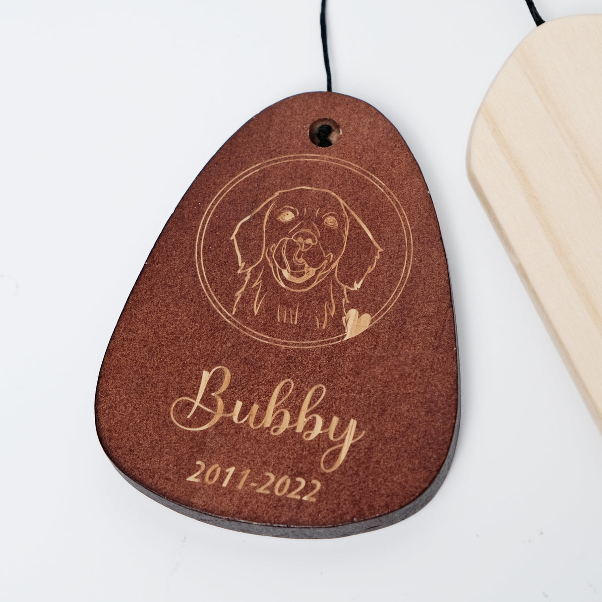 GEX Personalized Pet Wind Chime Engrave Pet Name Memorial Wind Chime - GexWorldwide